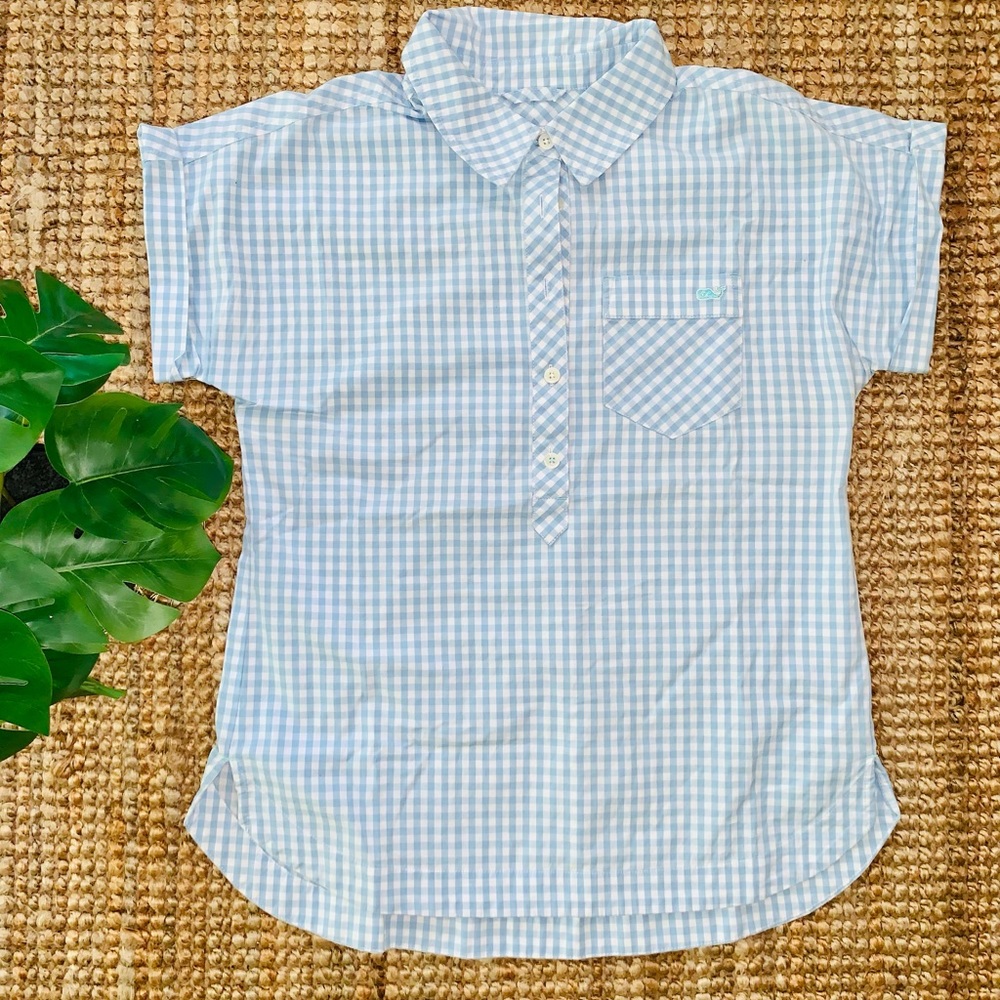 Light blue button down Vineyard Vines Shirt